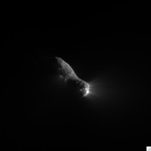 NASA image: Leaving Comet Hartley 2