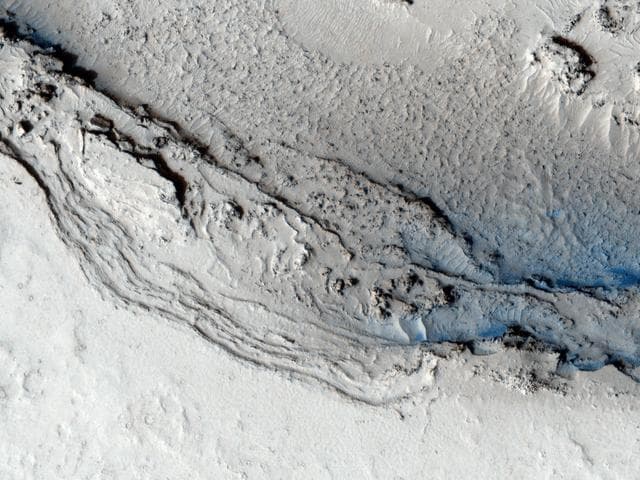 NASA image: End of Lethe Vallis