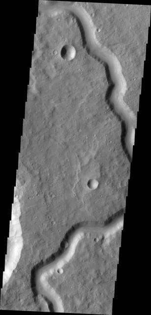 NASA image: Channel in Terra Cimmeria