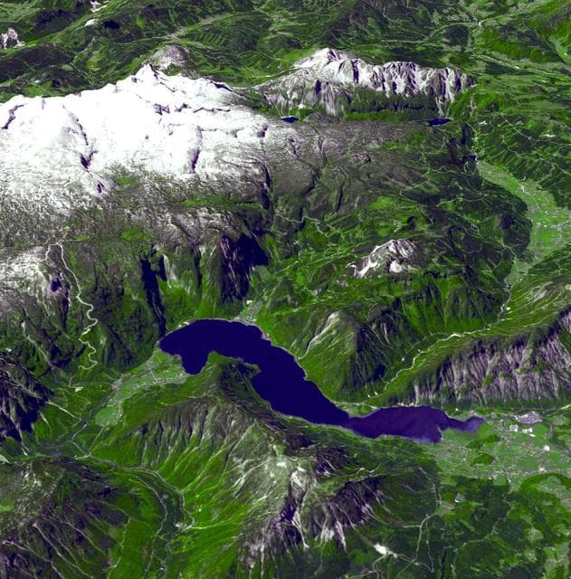 NASA image: Hallstatt, Austria