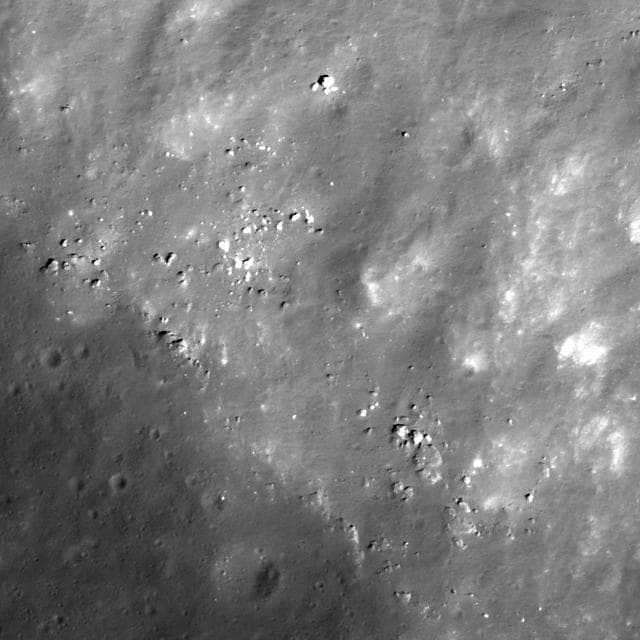 NASA image: Southern Rim of Menelaus Crater