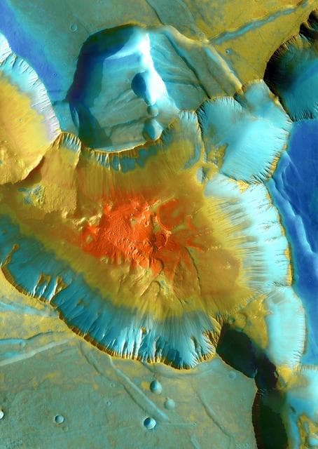 NASA image: Mars Odyssey All Stars: Noctis Canyon