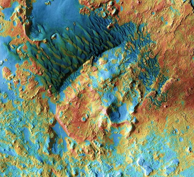 NASA image: Mars Odyssey All Stars: Arabia Dunes