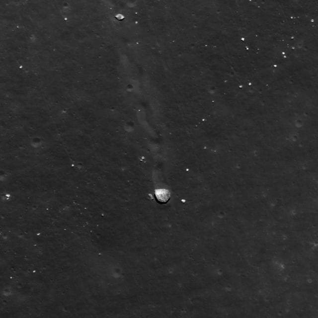 NASA image: Gassendi Central Peak