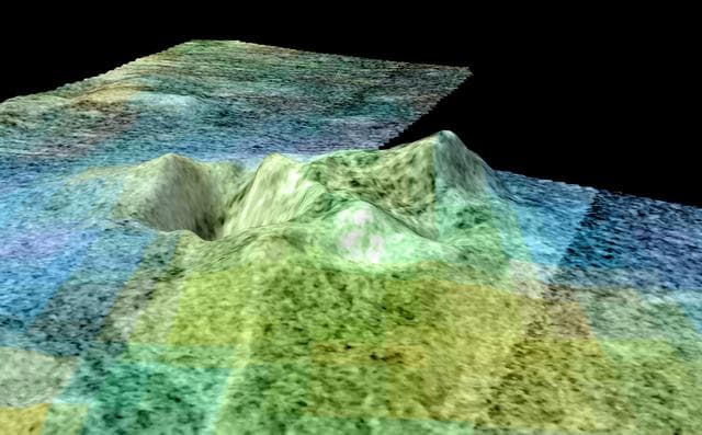 NASA image: Flyover of Sotra Facula, Titan