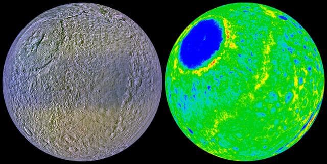 NASA image: A New View of Tethys