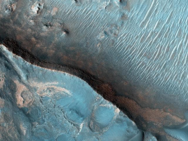 NASA image: Nili Fossae Trough, Candidate MSL Landing Site