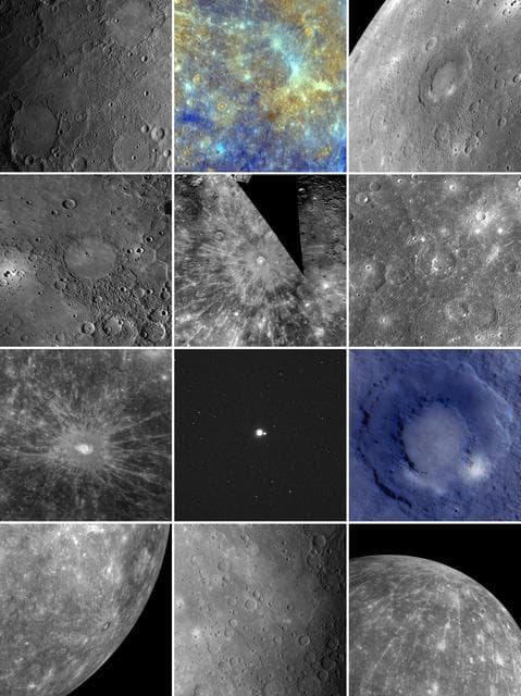 NASA image: MESSENGER Image Compilation from 2010   