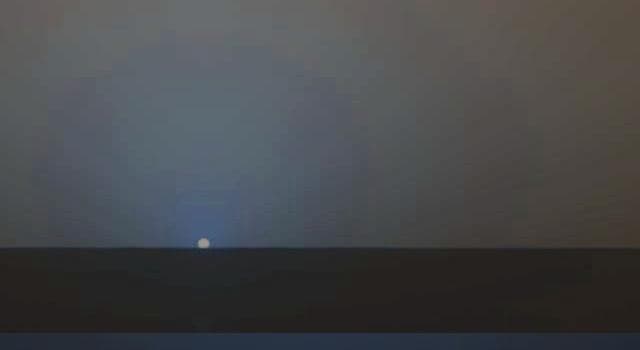 NASA image: Sunset Watched by Opportunity, November 2010