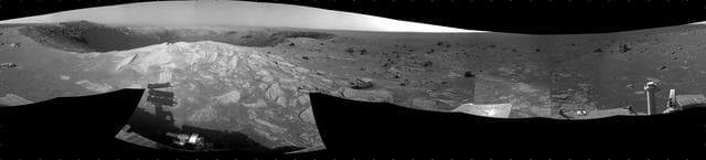 NASA image: Santa Maria Crater in 360-Degree View, Sol 2451