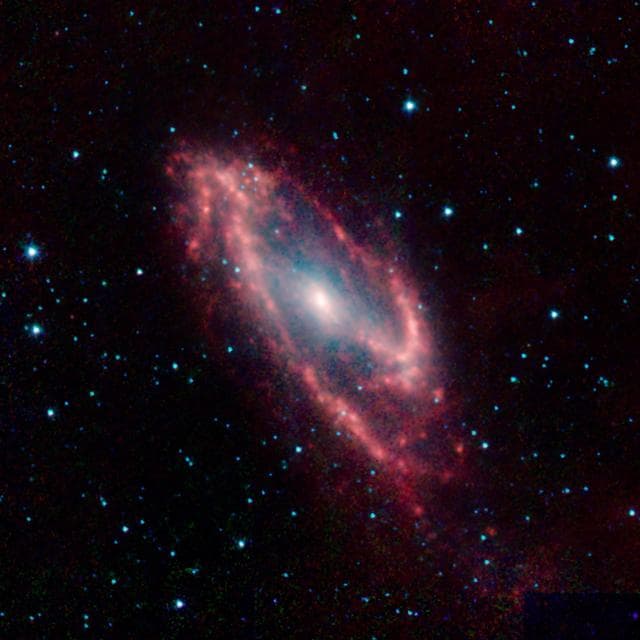 NASA image: The Hidden Galaxy