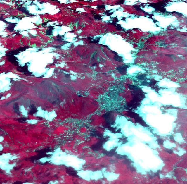 NASA image: NASA Spacecraft Captures Image of Brazil Flooding