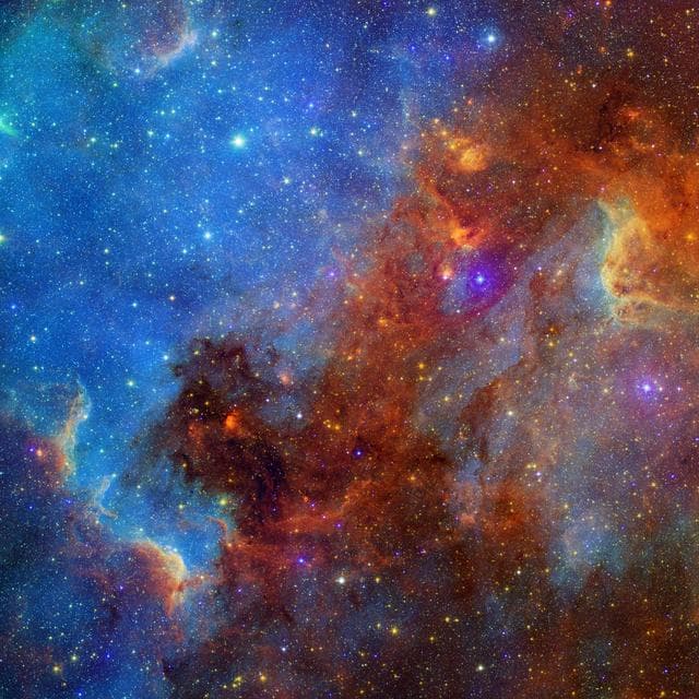 NASA image: North America Nebula in Different Lights
