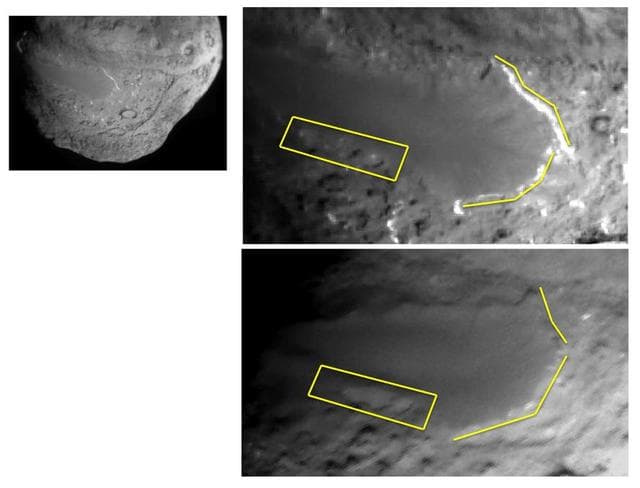 NASA image: Changes to Smooth Terrain Annotated