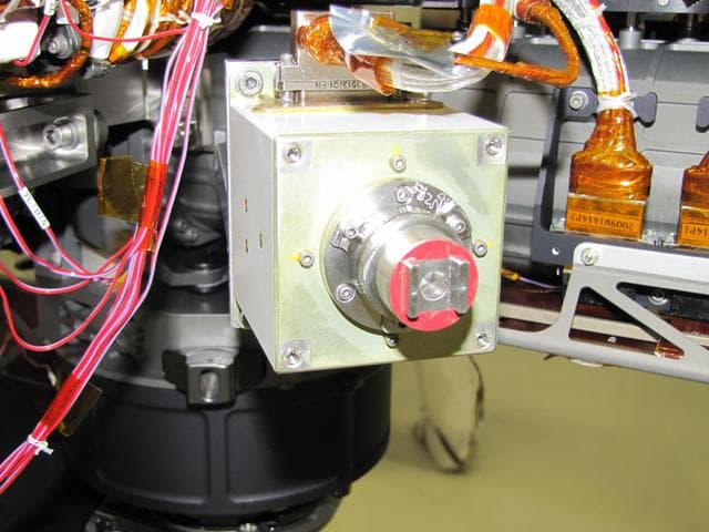 NASA image: Sensor Head on the Mars-bound APXS Instrument