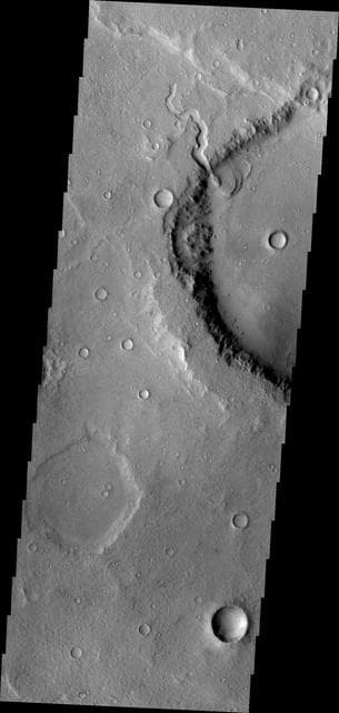 NASA image: Delta in Terra Cimmeria