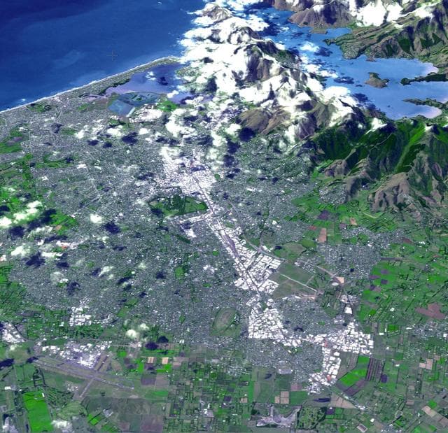 NASA image: NASA Spacecraft Images Region Devastated by New Zealand Quake