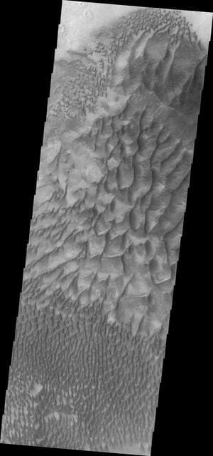 NASA image: Russell Crater Dunes