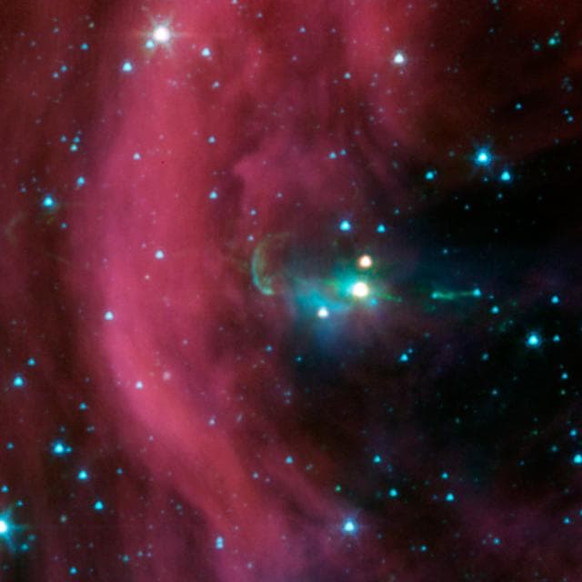 NASA image: It Twins! Spitzer Finds Hidden Jet