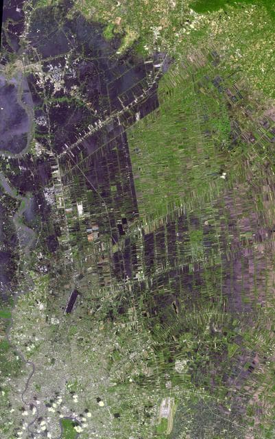 NASA image: NASA Spacecraft Shows Continued Flooding Woes in Thailand