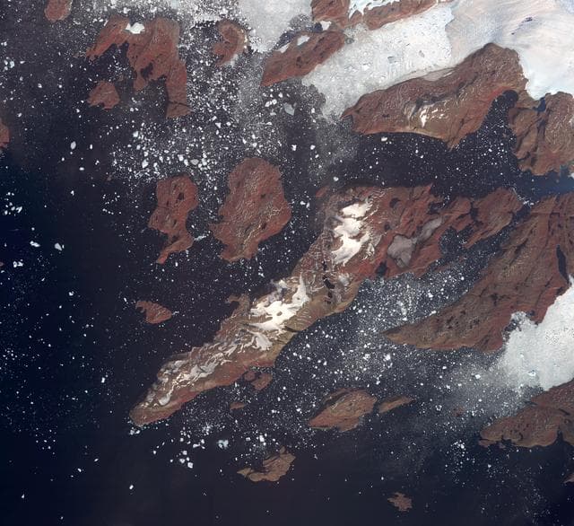 NASA image: NASA Spacecraft Images One of Earth Iceberg Incubators