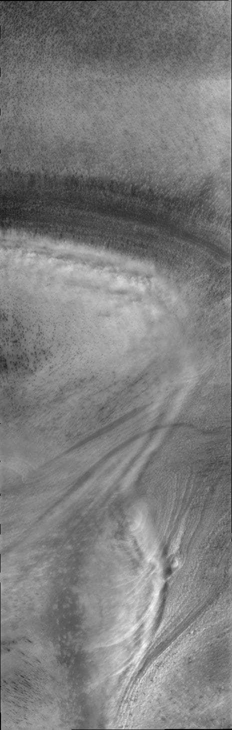 NASA image: South Polar Clouds
