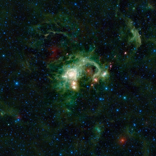 NASA image: WISE Eyes Evolution of Massive Stars
