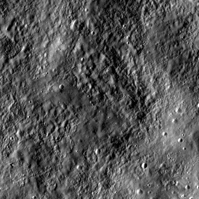 NASA image: Inside Catena Mendeleev