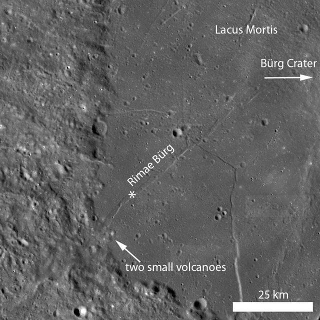 NASA image: Rimae B&uuml;rg