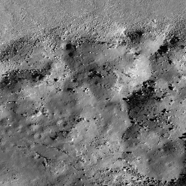 NASA image: Mounds in a Melt Pond