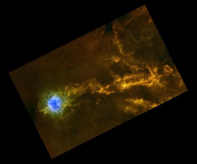 NASA image: Star-Studded Strings around Cocoon Nebula