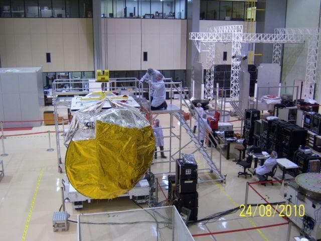 NASA image: Aquarius/SAC-D at INVAP facility in Bariloche, Argentina