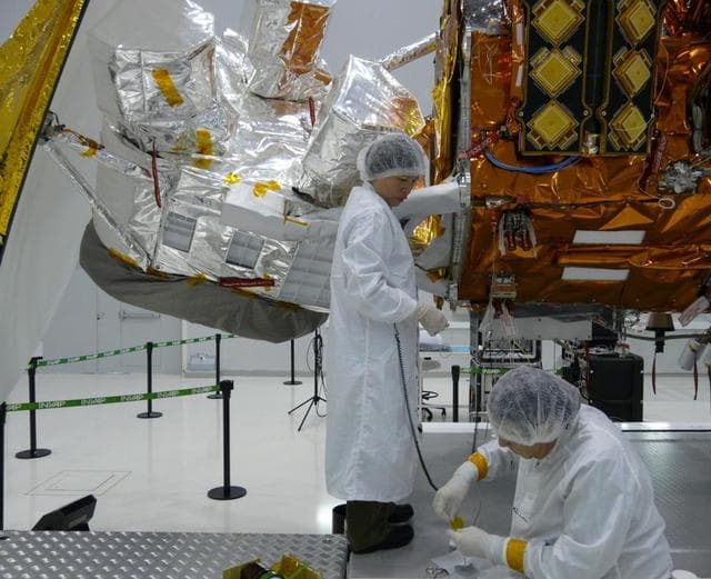 NASA image: Thermal Blanket Check