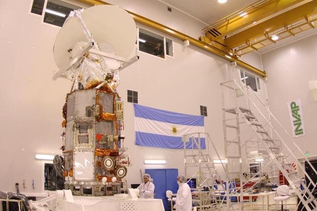 NASA image: Aquarius Instrument on SAC-D Service Platform