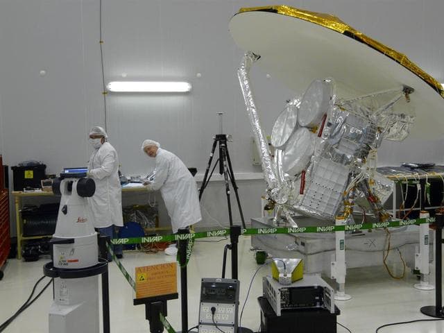 NASA image: Aquarius Instrument Electrical Interface Test