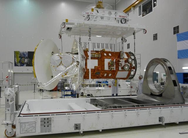 NASA image: Aquarius/SAC-D Removed from Service Platform