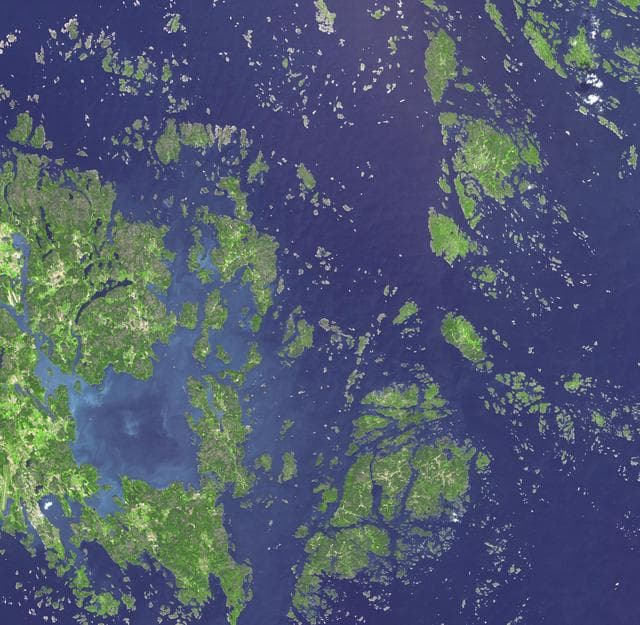 NASA image: Aaland Archipelago, Finland