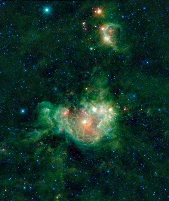 NASA image: The van Gogh of the Infrared Sky