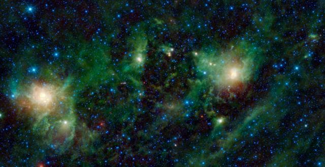 NASA image: Nebulae: Not as Close as They Appear