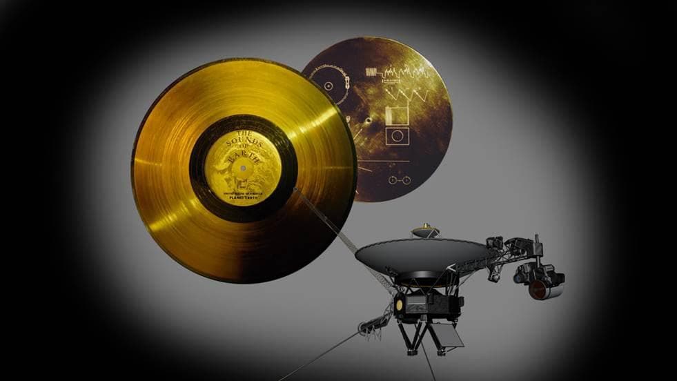 NASA image: Voyager Special Cargo: The Golden Record
