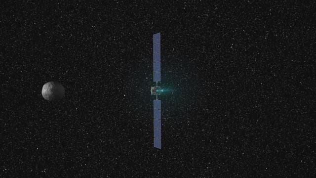 Animation of Dawn Visit to Vesta