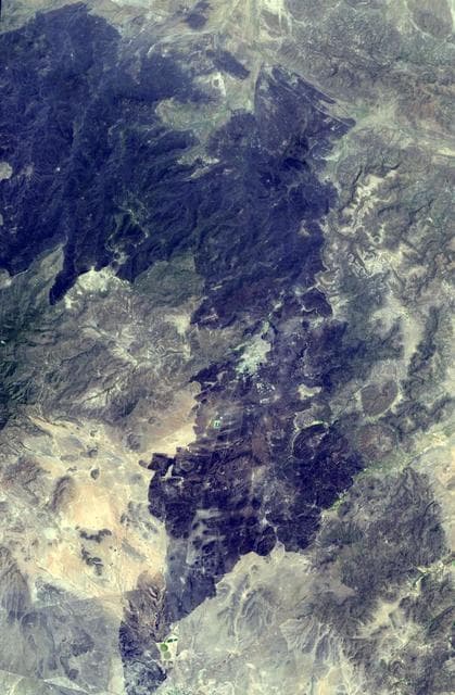 NASA image: ASTER Images Record Texas Wildfire