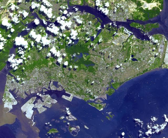 NASA image: Singapore