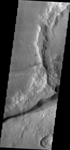 NASA image: Memnonia Fossae