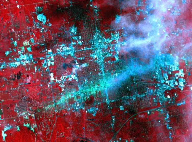 NASA image: ASTER Sees Path of Destruction from Joplin, Mo. Tornado