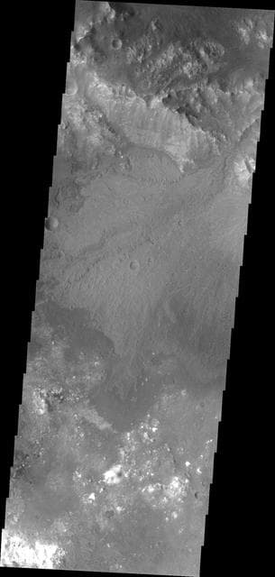 NASA image: Harris Crater Delta