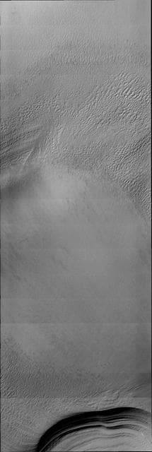 NASA image: South Polar Layers