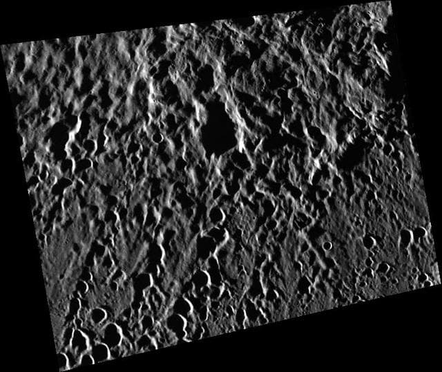 NASA image: Abedin Ejecta
