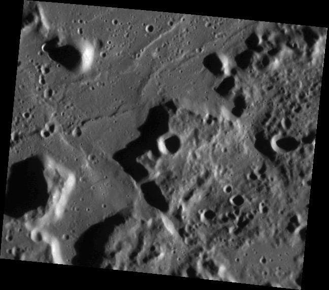 NASA image: The Caloris Montes