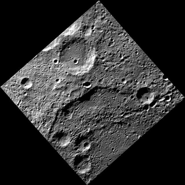 NASA image: The Rim of Cervantes